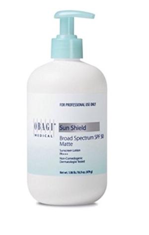 Obagi Sun Shield Matte Broad Spectrum SPF 50 16.9oz Pro Size Questions & Answers